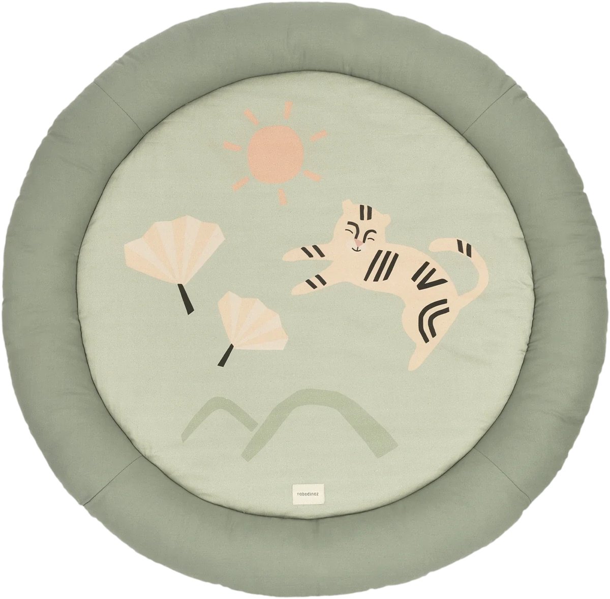 Nobodinoz Rond Sensorisch Activity Nest | Tiger